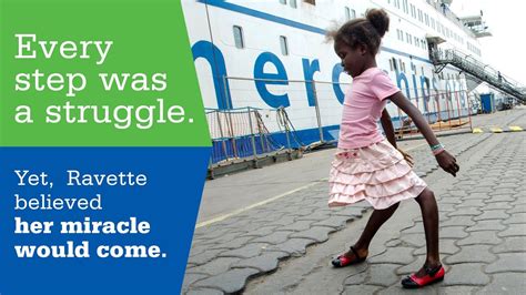 Ravette's Mercy Ships Story .
